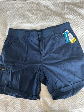Bermuda Stretch Cargo Women's Shorts - Navy size XL